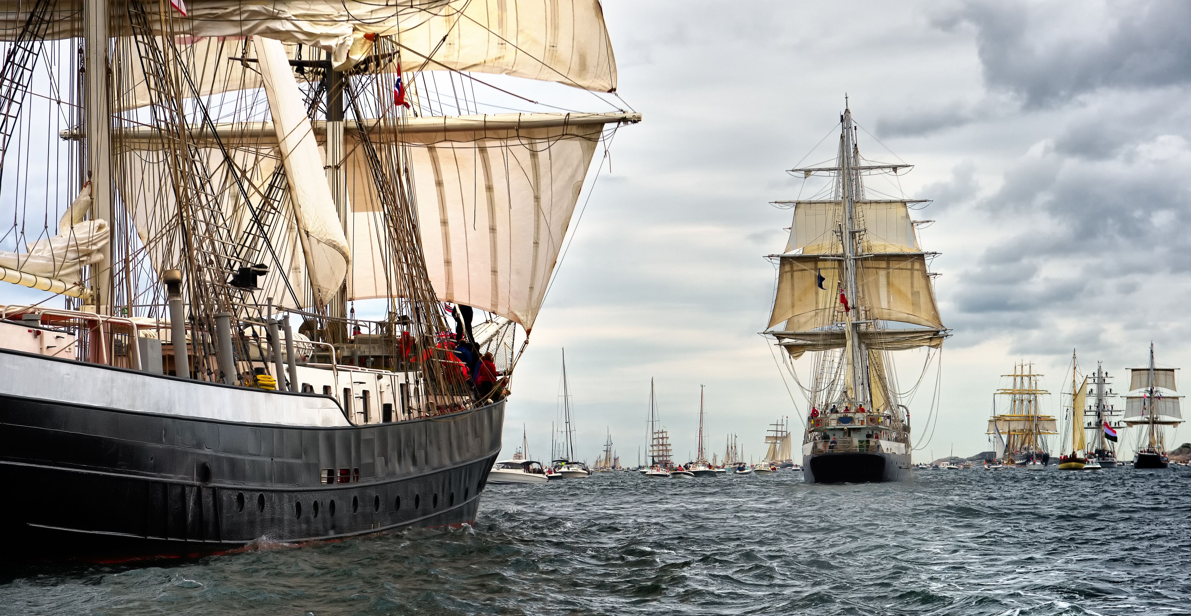 Scotland: The Tall Ships Race in Aberdeen